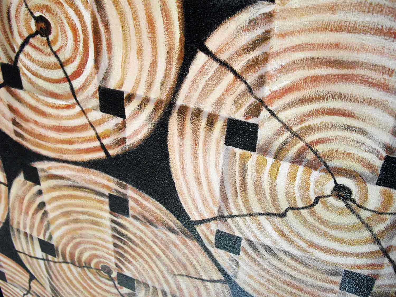 Woven wood II (detail)